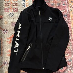 Ariat Women's Black Utility Jacket with Bold Branding